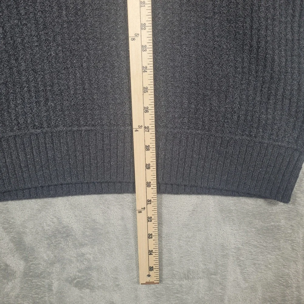 Banana Republic Sweater Mens XXL Tall Gray Crewneck Ribbed Cotton Blend NEW